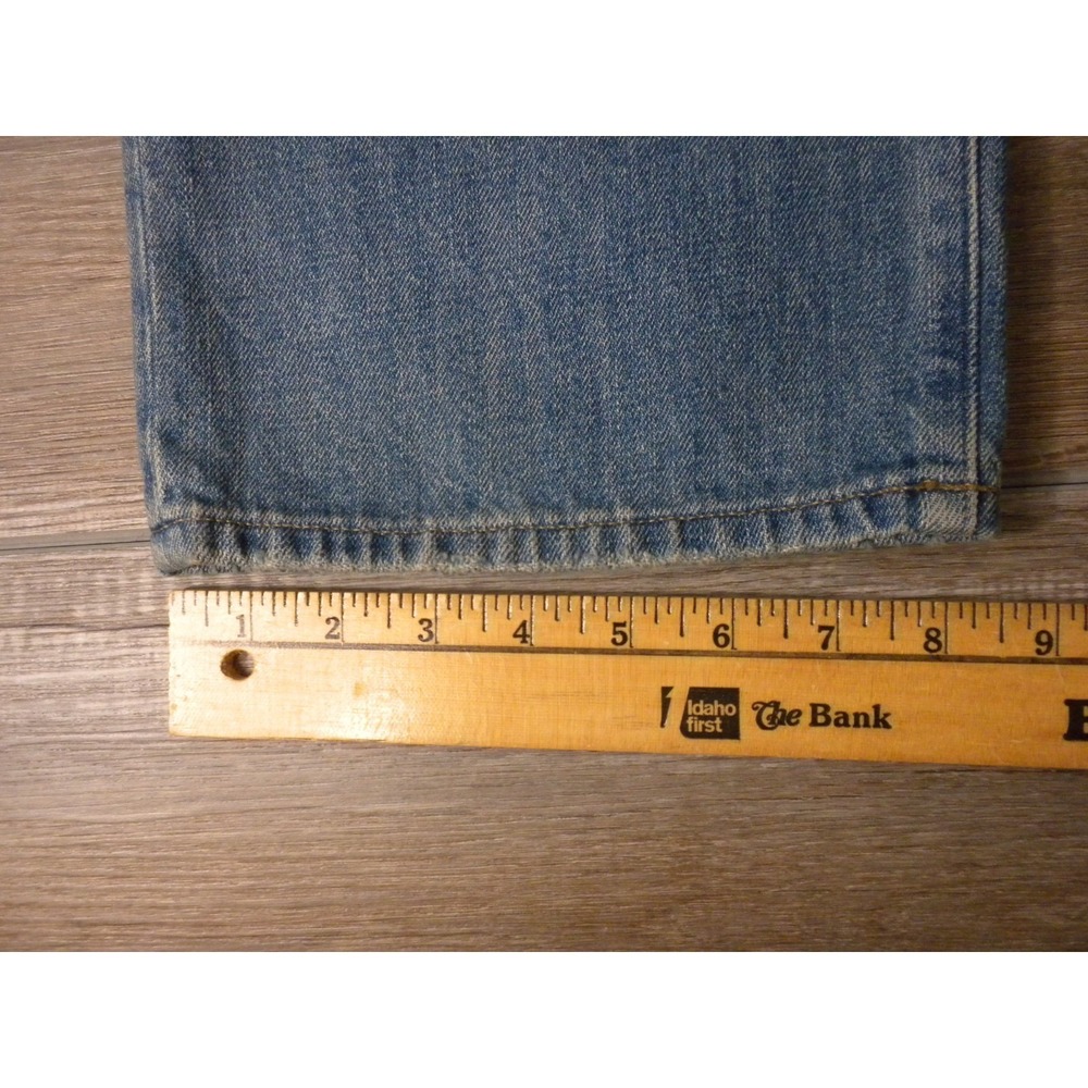 J Crew Jeans Womens 30 Blue Denim '84 Slouchy Button Fly Relaxed Straight NWT - Picture 15 of 15